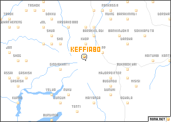 map of Keffi Abo