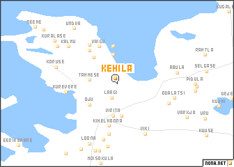 map of Kehila