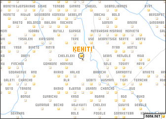 map of Kehītī