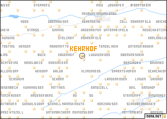 map of Kehrhof