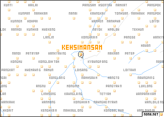 map of Ke-hsi Mānsām