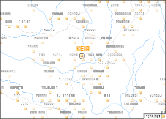 map of Keia