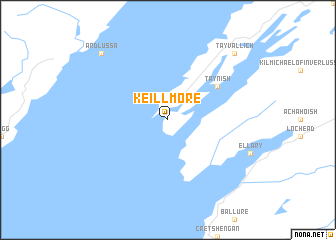 map of Keillmore
