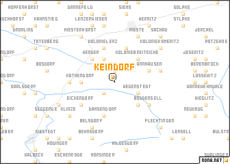 map of Keindorf