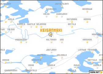 map of Keisanmäki