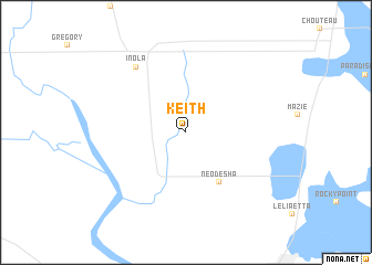 map of Keith