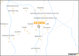 map of Kekana