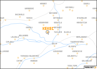 map of Kekeç
