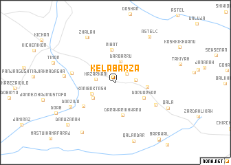 map of Kēlabarza