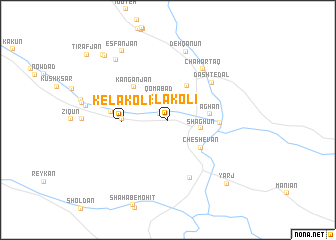 map of Kelākolī