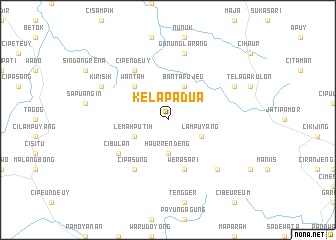 map of Kelapadua