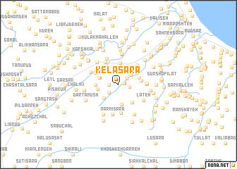 map of Kelā Sarā