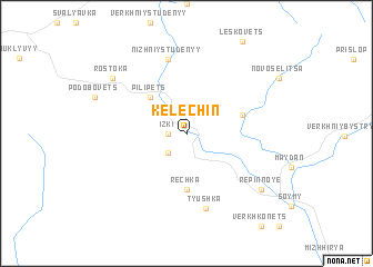 map of Kelechin