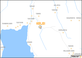 map of Kelei