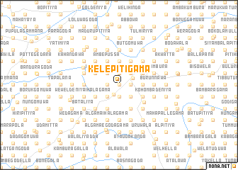 map of Kelepitigama