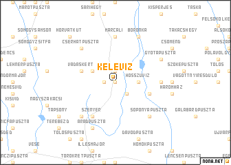 map of Kelevíz