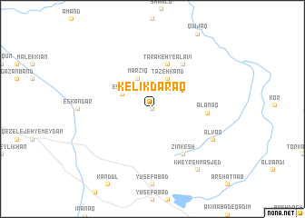 map of Kelīk Daraq