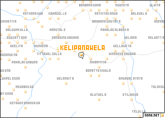 map of Kelipanawela