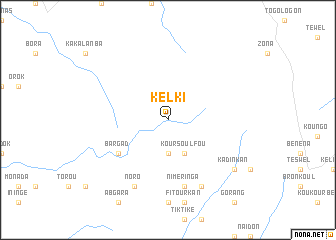 map of Kelki