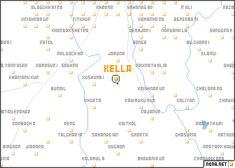 map of Kella