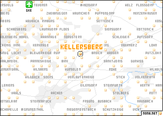 map of Kellersberg