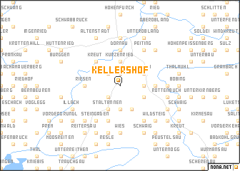 map of Kellershof