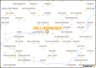 map of Kellinghausen