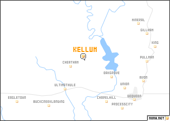 map of Kellum