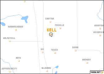 map of Kell