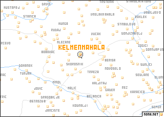 map of Kelmen Mahala