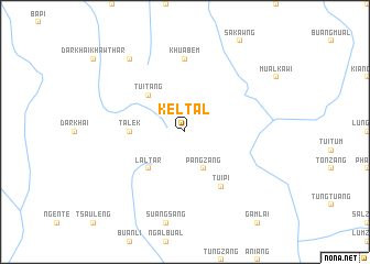 map of Keltal