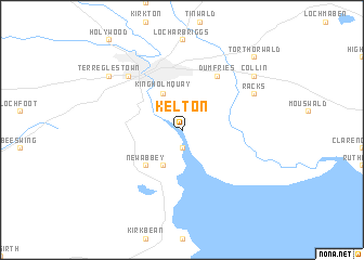map of Kelton