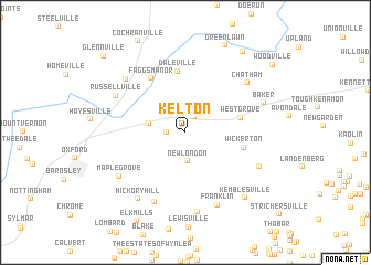 map of Kelton