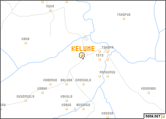 map of Kelume