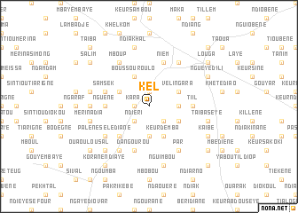 map of Kel