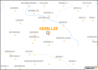 map of Kemaller