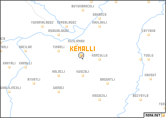 map of Kemalli