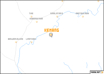 map of Kemang