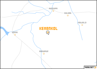 map of Kemankol