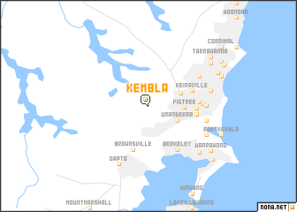 map of Kembla
