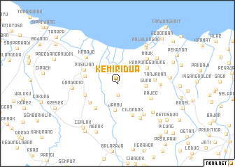 map of Kemiri Dua