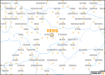 map of Kemiu