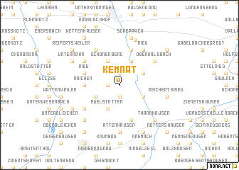 map of Kemnat