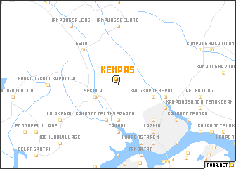 map of Kempas