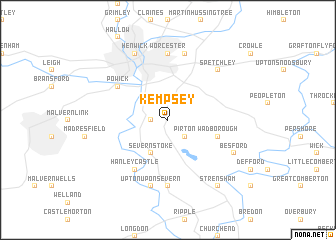 map of Kempsey