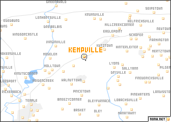 map of Kempville