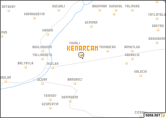 map of Kenarçam