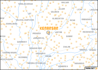 map of Kenār Sar