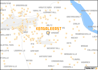 map of Kendale East