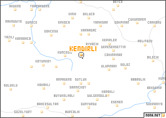 map of Kendirli